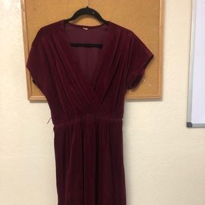 Velvet dress